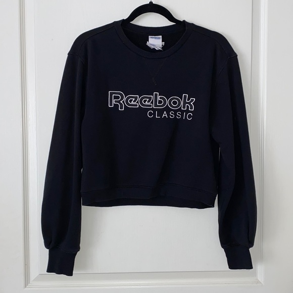 REEBOK cropped sweatshirt - Picture 1 of 1